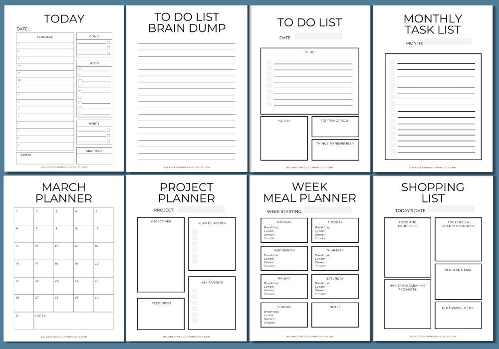 Productivity Planners